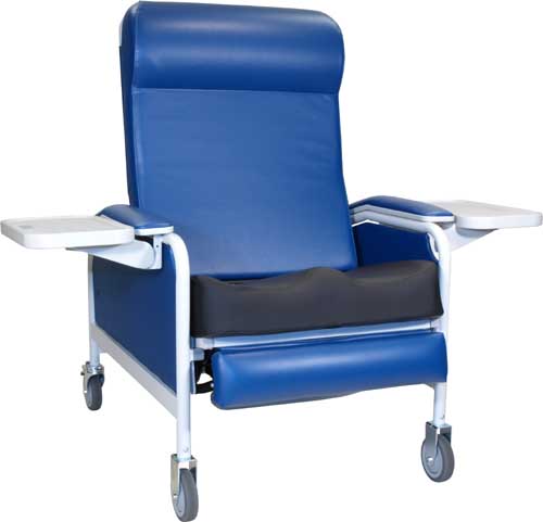529S XL Convalescent Recliner w/ Saddle Seat
